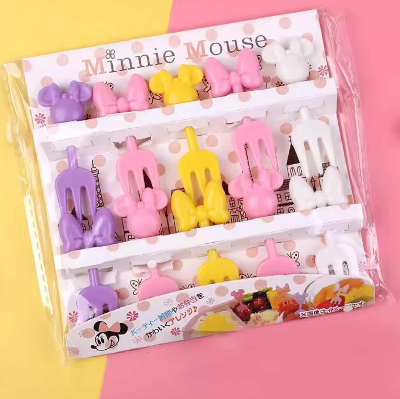 Fruchtgabel - Minnie Maus (10-tlg.)